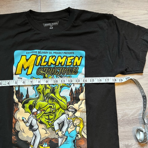 DOLLS KILL || EXCLUSIVE DELIVERY || ‘Milkman Chronicles’ Graphic TShirt | Medium - Picture 7 of 11
